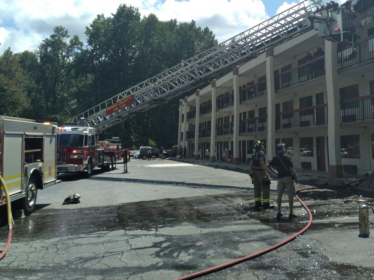 FIRE AT RED ROOF INN